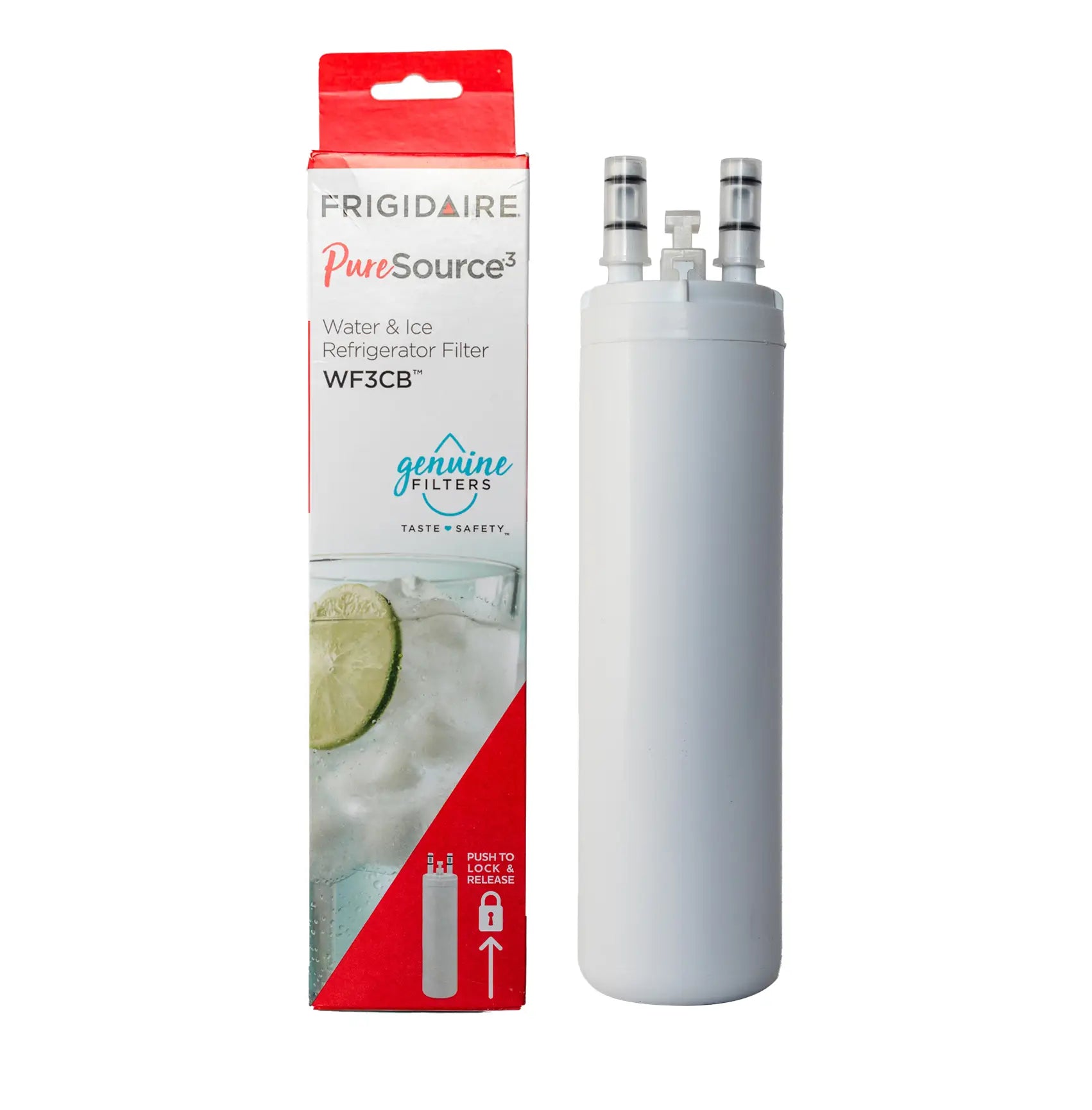 2 PACK Fit Frigidaire WF3CB Pure Source 3 Refrigerator Water Filter New