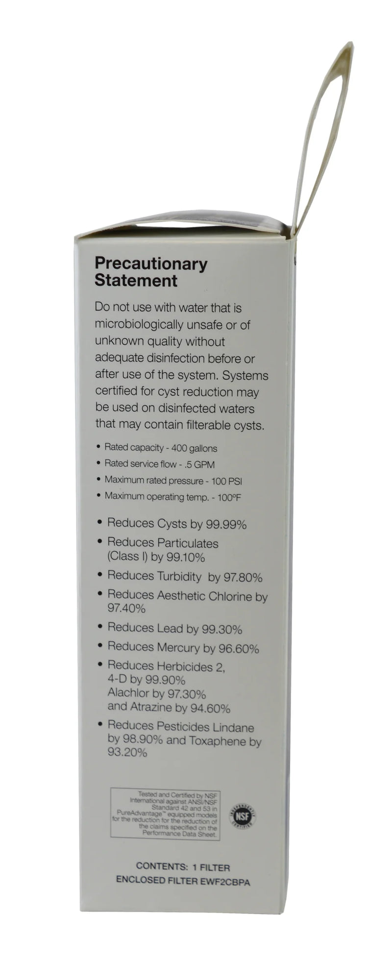 Electrolux EWF2CBPA Pure Advantage Water Filter - Refrigerator Filter Store