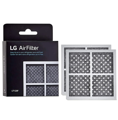 2 pack LG LT120F Replacement Refrigerator Air Filter - Refrigerator Filter Store