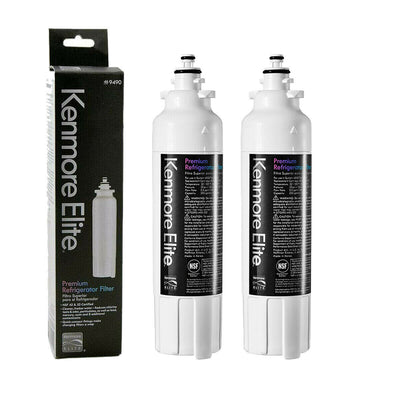Kenmore Elite 9490 - 46-9490, 469490, ADQ73613402 Refrigerator Water Filter, 2 Pack-Kenmore 9490 Replacement Refrigerator Water Filter-Refrigerator Filter Store