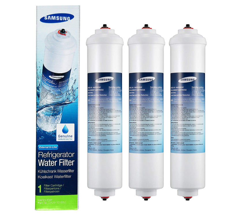 3 pack Samsung DA29-10105J Refrigerator Water Filter HAFEX/ EXP