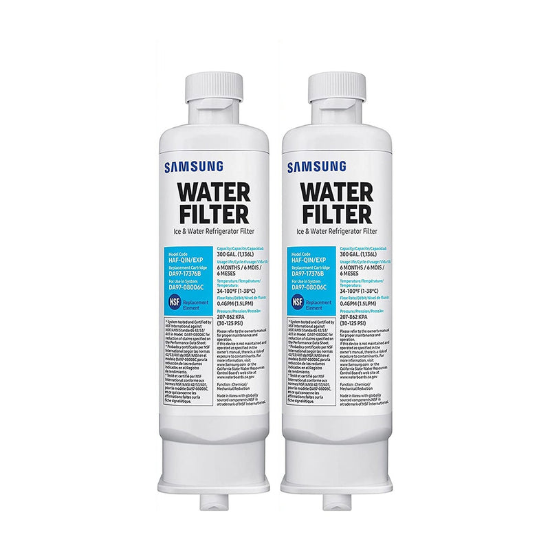 Samsung DA97-17376B HAF-QIN/EXP Replacement Refrigerator Water Filter-Samsung DA97-17376B Replacement Refrigerator Water Filter-Refrigerator Filter Store