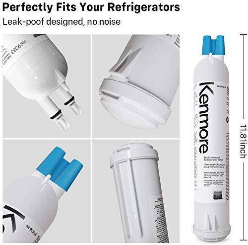 Kenmore 9083, 46-9083, 9020/9030 Replacement Refrigerator Water Filter, 3 Pack - Refrigerator Filter Store