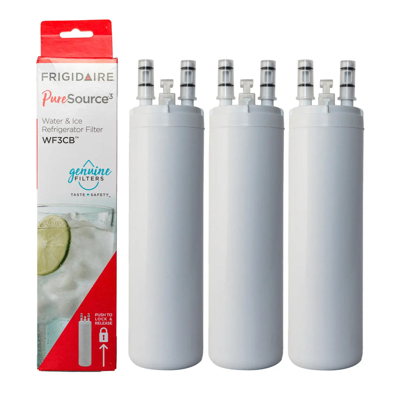 3 Pack Frigidaire WF3CB PureSource 3 Replacement Refrigerator Water Filter - Refrigerator Filter Store