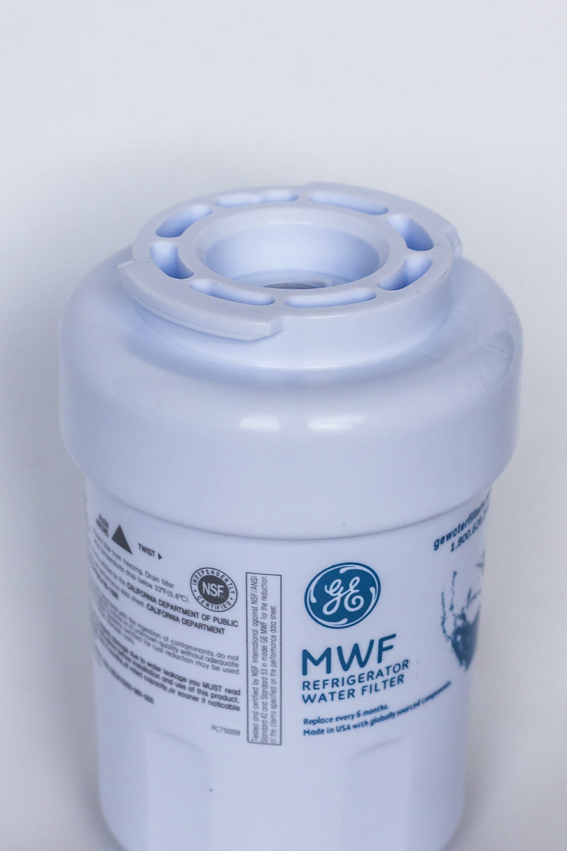 GE MWF Refrigerator Water Filter, 3 Pack - Refrigerator Filter Store
