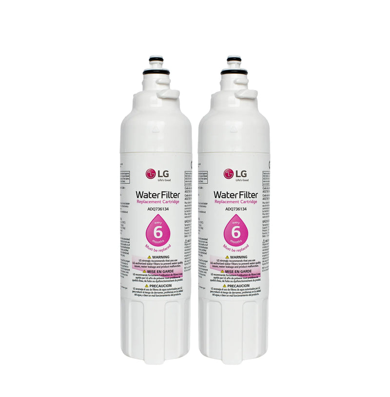 LG LT800P / LT800PC Refrigerator Water Filter, ADQ73613401, 2 Pack - Refrigerator Filter Store